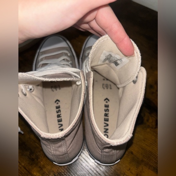 Platform Converse High Top Sneakers - Picture 4 of 6